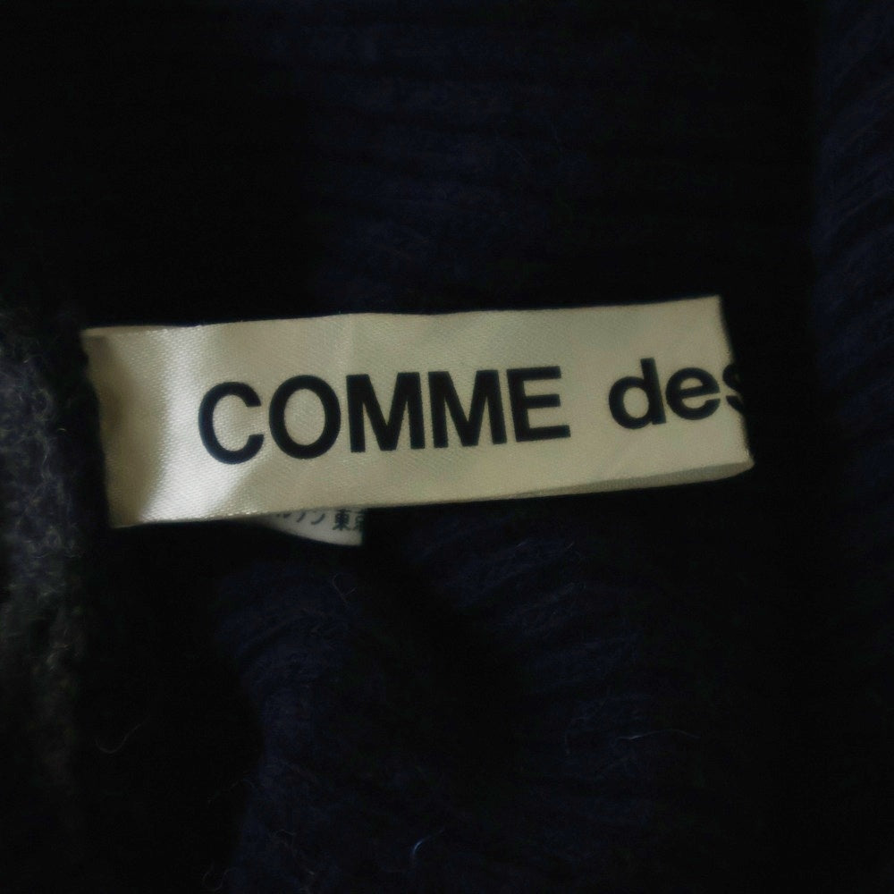 COMME des GARCONS(コムデギャルソン) ドッキング ニット ワンピース ドレス ネイビー/グレー GN-O108 レディース