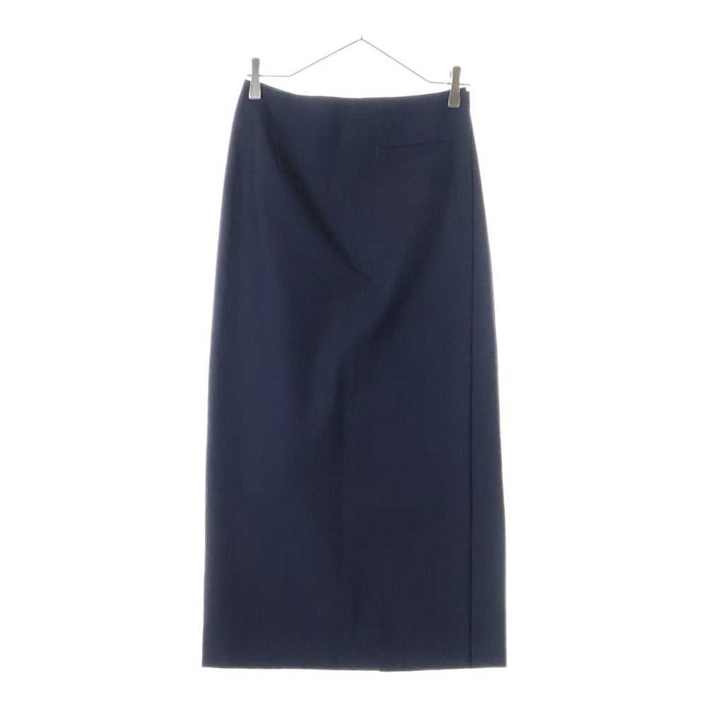 Yohji Yamamoto(ヨウジヤマモト) スリッド スカート ネイビー レディース FZ-S01-123