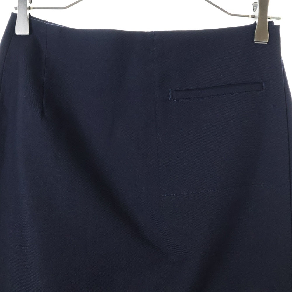 Yohji Yamamoto(ヨウジヤマモト) スリッド スカート ネイビー レディース FZ-S01-123