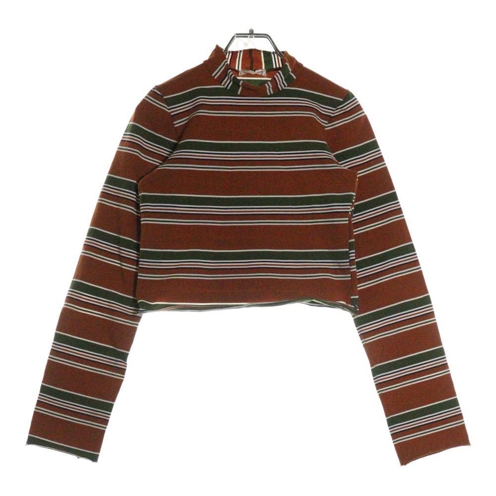 COMME des GARCONS(コムデギャルソン) 94AW ハイネック ボーダー 長袖カットソー マルチ GT-040300 AD1994
