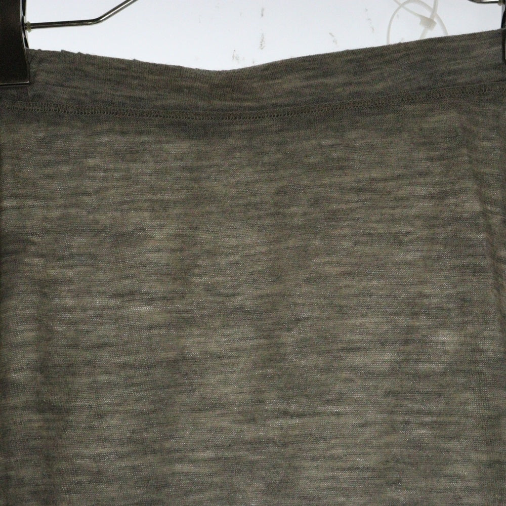 COMME des GARCONS(コムデギャルソン) 98AW コットンウール ロングスカート グレー レディース GT-040580 AD1998