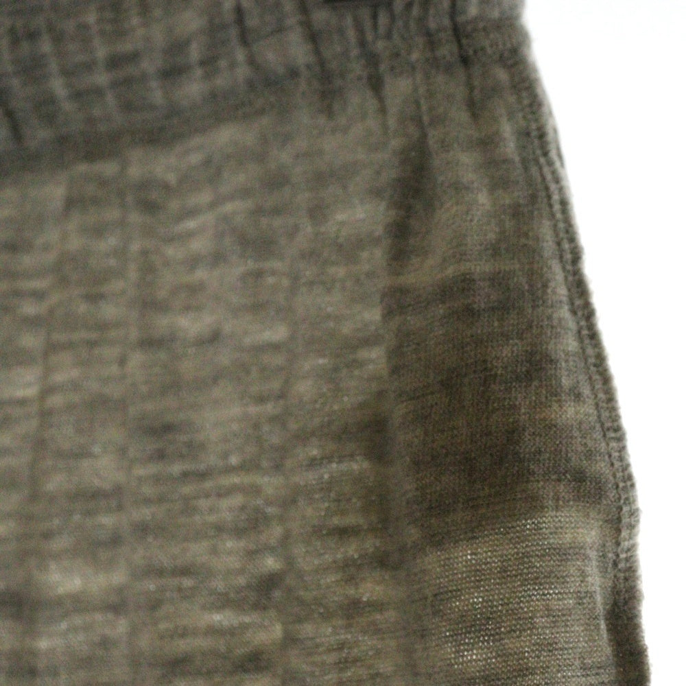 COMME des GARCONS(コムデギャルソン) 98AW コットンウール ロングスカート グレー レディース GT-040580 AD1998