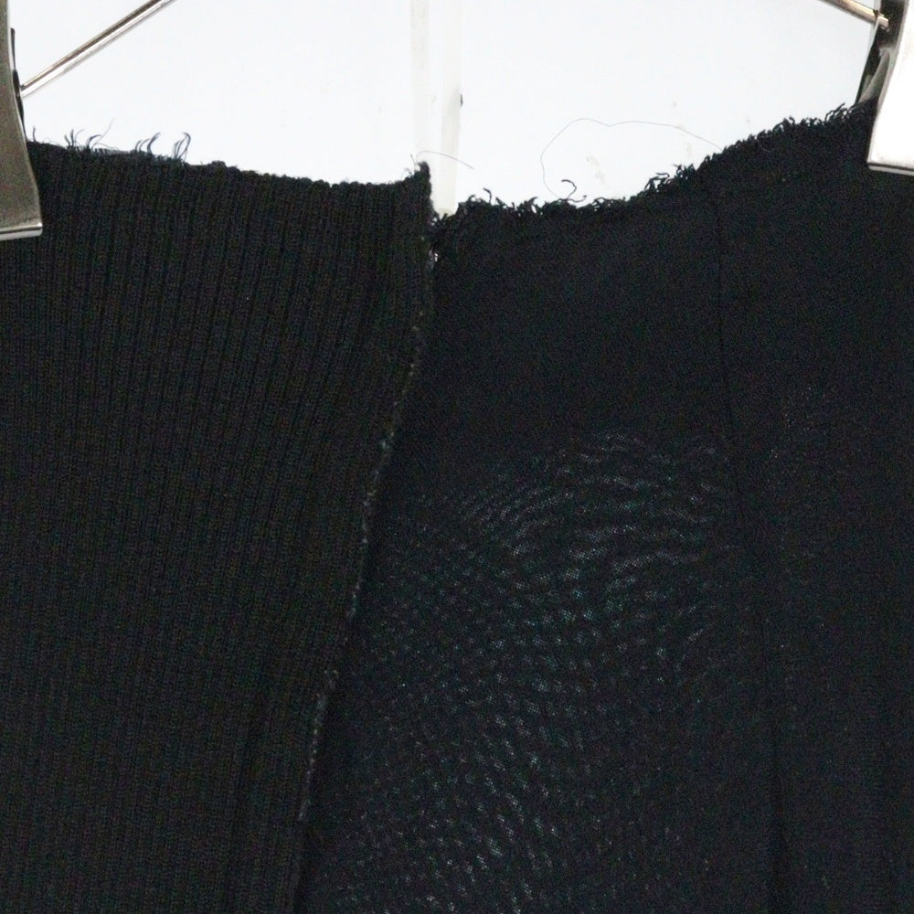 COMME des GARCONS(コムデギャルソン) 93AW ストレッチ Aラインスカート ブラック CS-04009S AD1993