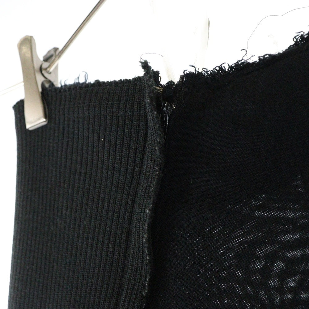 COMME des GARCONS(コムデギャルソン) 93AW ストレッチ Aラインスカート ブラック CS-04009S AD1993
