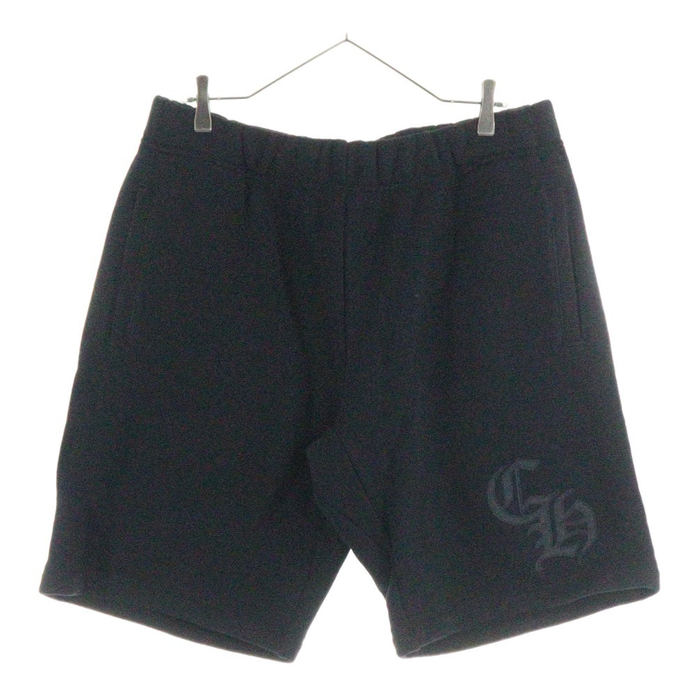 CHROME HEARTS(クロムハーツ) Y NOT SWEAT SHORTS CH刺繍 スウェットハーフパンツ ショーツ ブラック