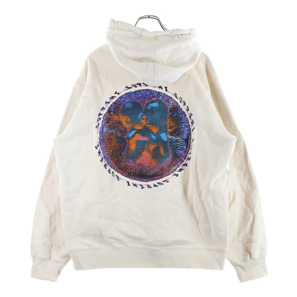 SUPREME(シュプリーム) 20SS Embryo Hooded Sweatshirt エンブリオ 両面プリント スウェットフーディ プルオーバーパーカー アイボリー