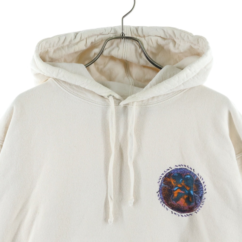 SUPREME(シュプリーム) 20SS Embryo Hooded Sweatshirt エンブリオ 両面プリント スウェットフーディ プルオーバーパーカー アイボリー