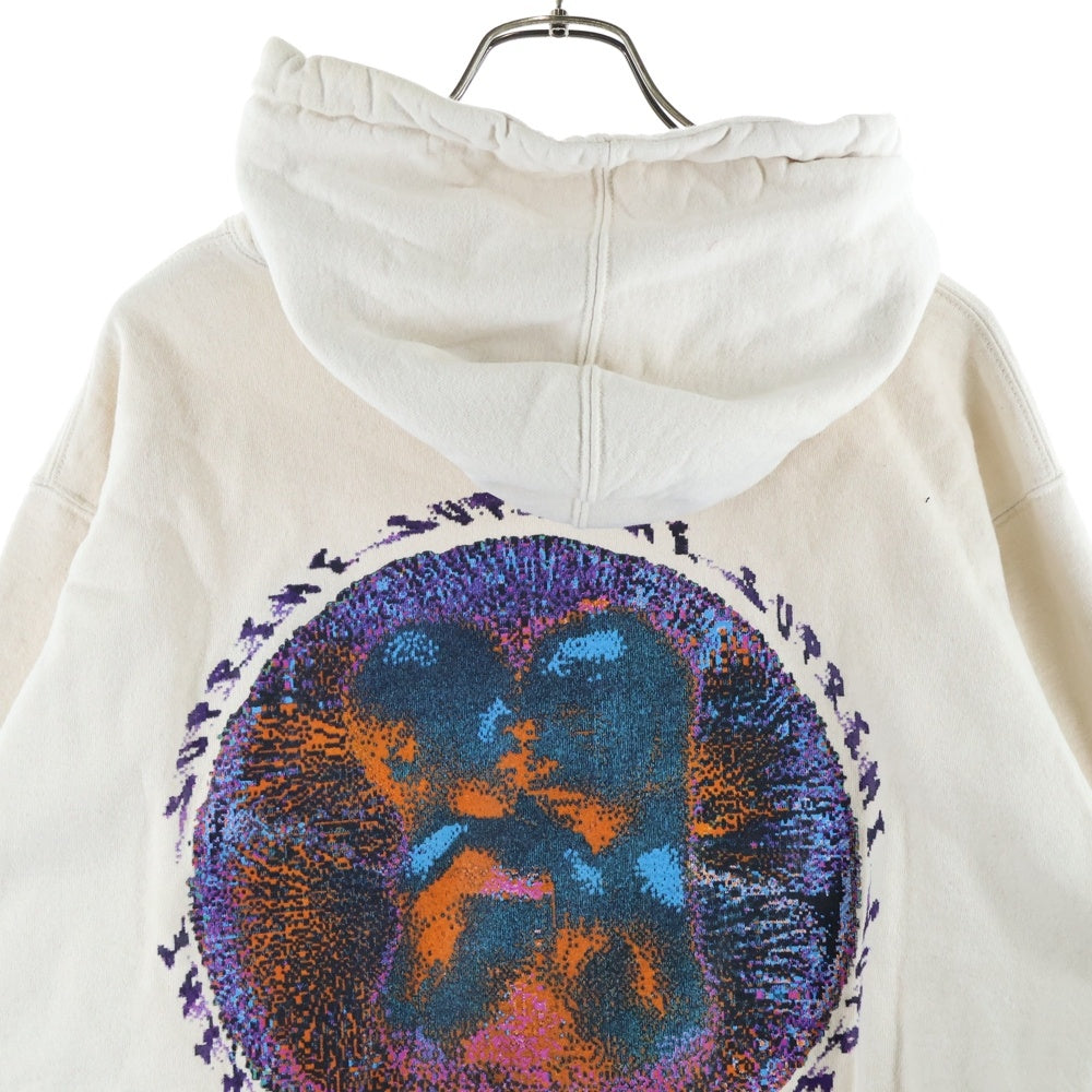 SUPREME(シュプリーム) 20SS Embryo Hooded Sweatshirt エンブリオ 両面プリント スウェットフーディ プルオーバーパーカー アイボリー