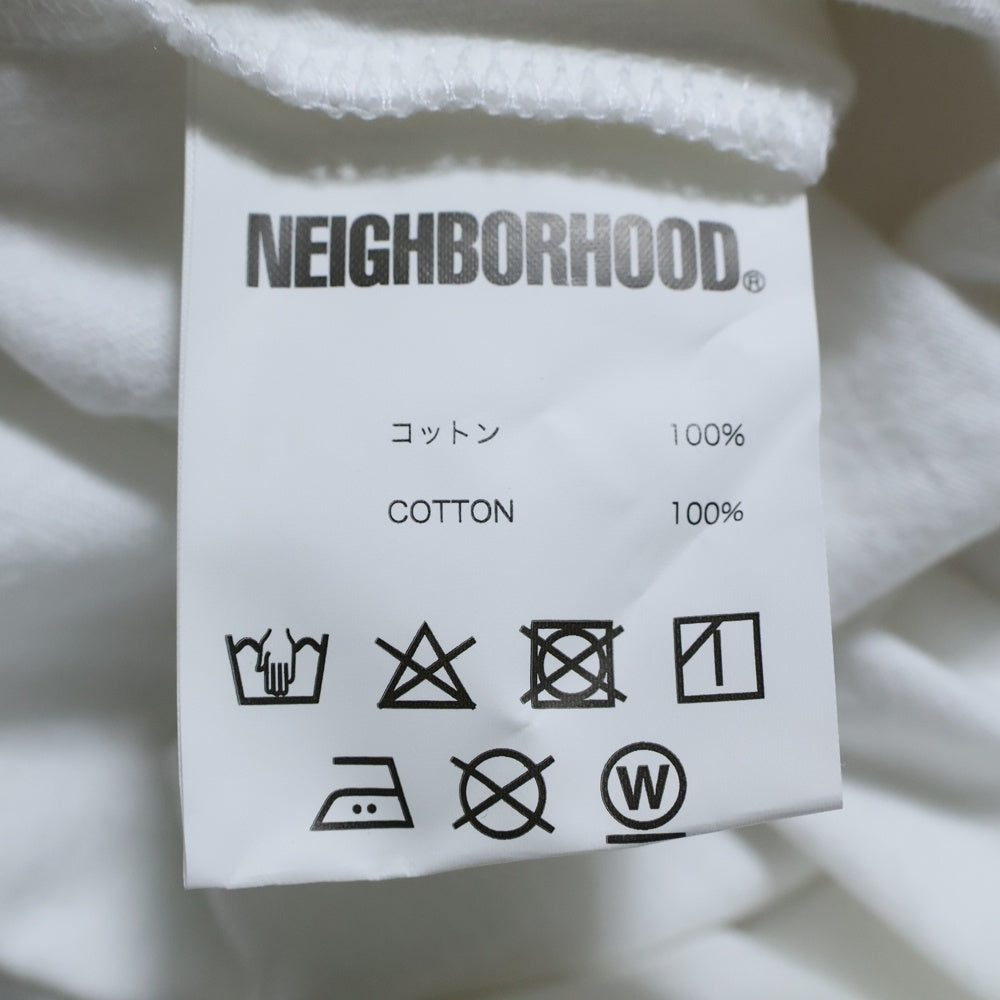 NEIGHBORHOOD(ネイバーフッド) TARANTULA タランチュラ 両面プリント クルーネック半袖Tシャツ カットソー ホワイト