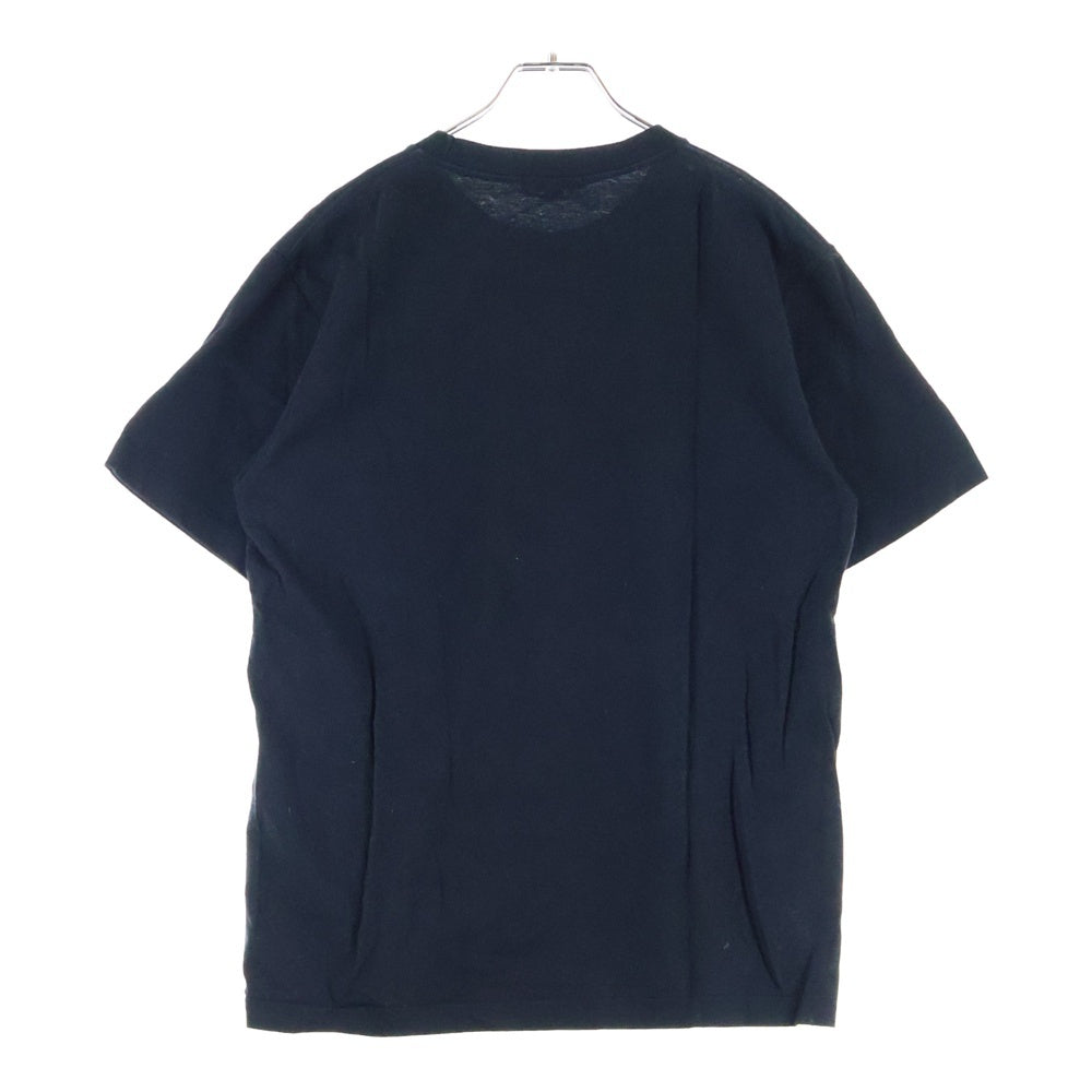C.E(シーイー) ウィトルウィウスプリント クルーネック半袖Tシャツ カットソー ブラック