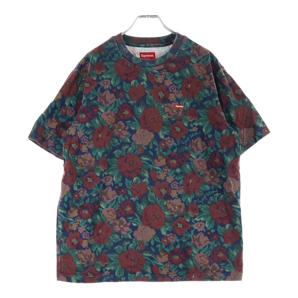 SUPREME(シュプリーム) 20AW Small Box Logo S/S Tee Digi Floral スモールボックスロゴ ディジ フローラル クルーネック半袖Tシャツ カットソー マルチ