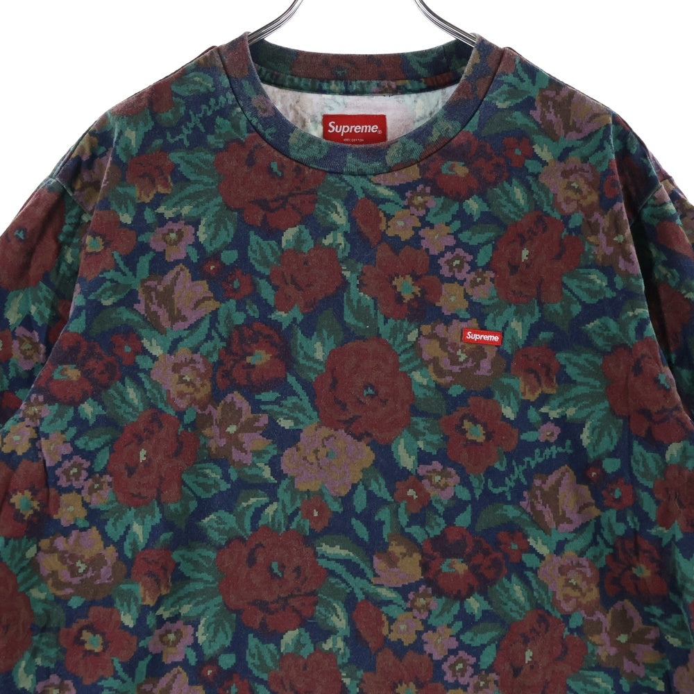 SUPREME(シュプリーム) 20AW Small Box Logo S/S Tee Digi Floral スモールボックスロゴ ディジ フローラル クルーネック半袖Tシャツ カットソー マルチ