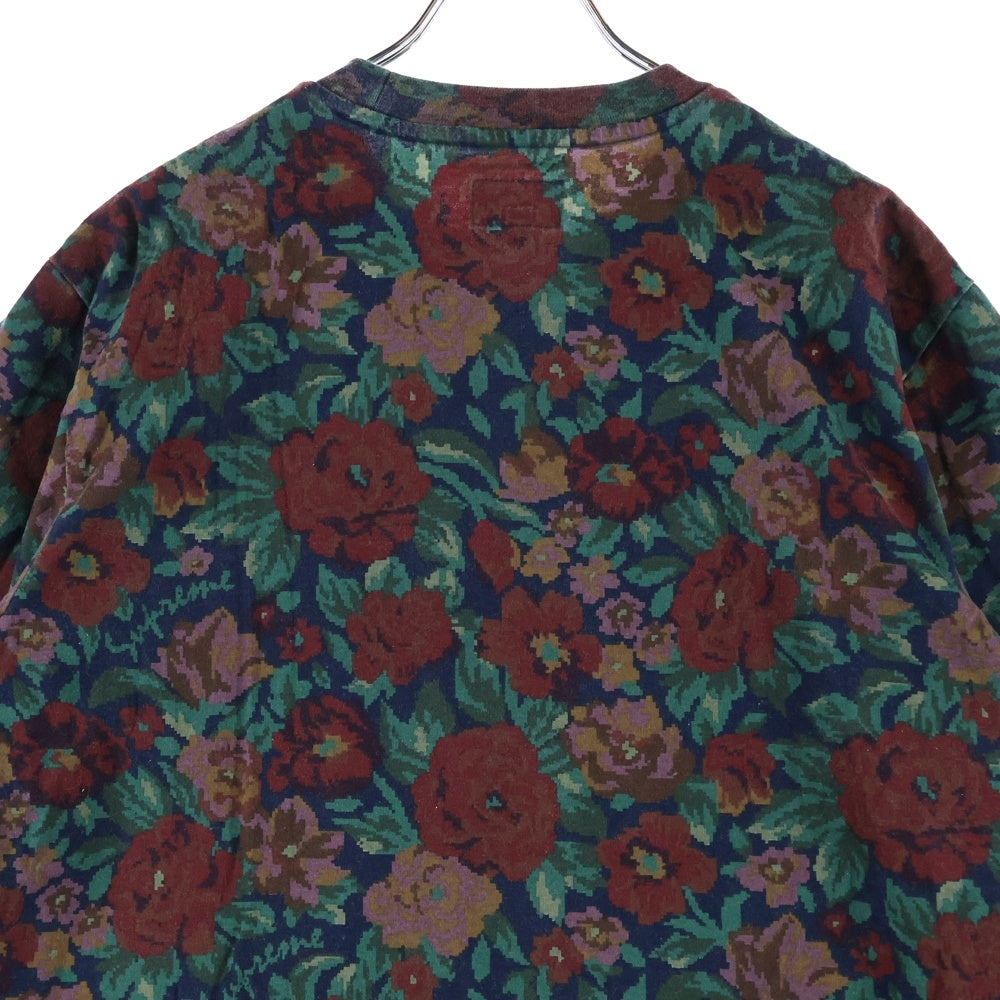 SUPREME(シュプリーム) 20AW Small Box Logo S/S Tee Digi Floral スモールボックスロゴ ディジ フローラル クルーネック半袖Tシャツ カットソー マルチ