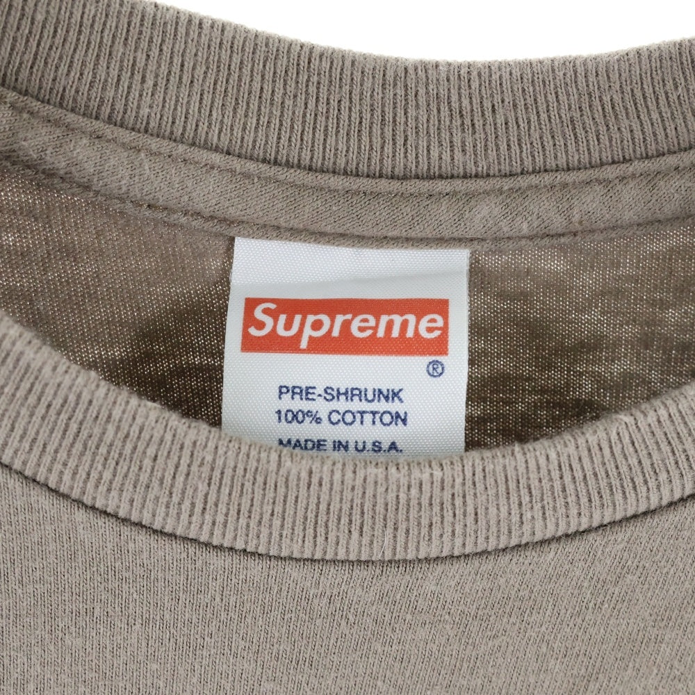 SUPREME(シュプリーム) 14AW H.R.Giger Tee ギーガー クルーネック半袖Tシャツ カットソー ベージュ