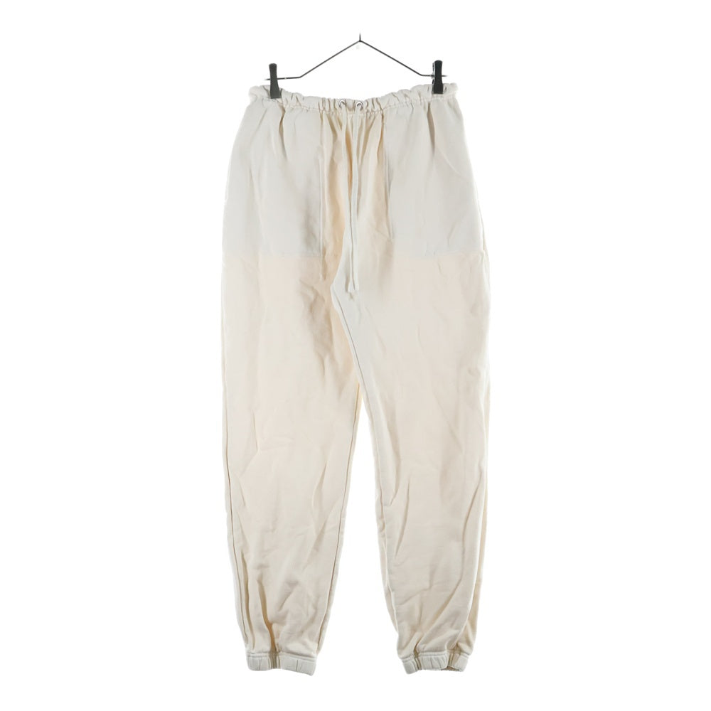 SandWaterr(サンドウォーター) RESEARCHED RIB EASY PANTS リサーチド リブ イージーパンツ スウェット アイボリー SW-P0108