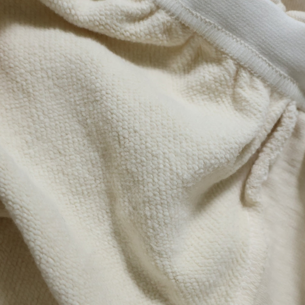 SandWaterr(サンドウォーター) RESEARCHED RIB EASY PANTS リサーチド リブ イージーパンツ スウェット アイボリー SW-P0108