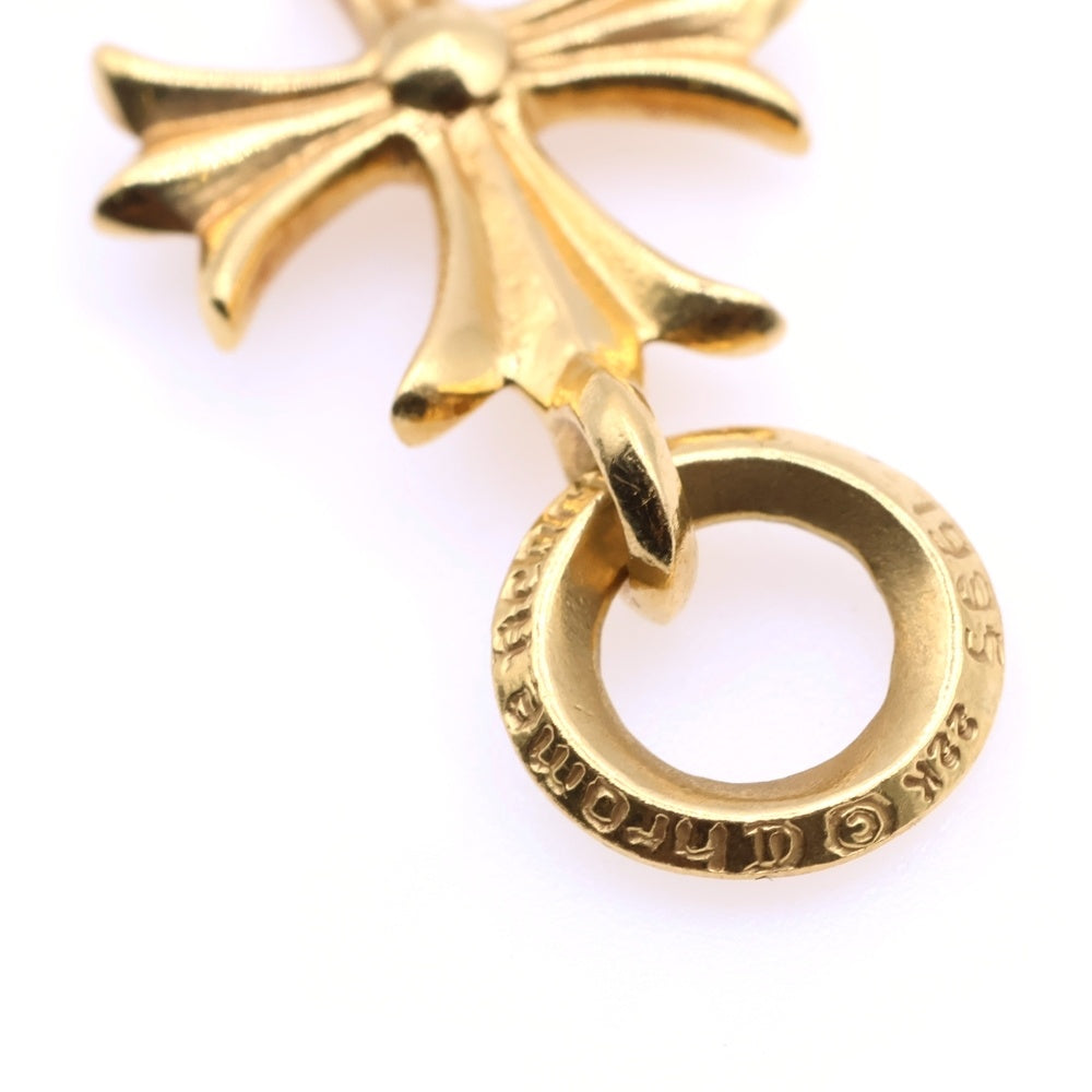 CHROME HEARTS(クロムハーツ) 22K TINY CH CROSS タイニーCHクロス ペンダントトップ ゴールド BCA051