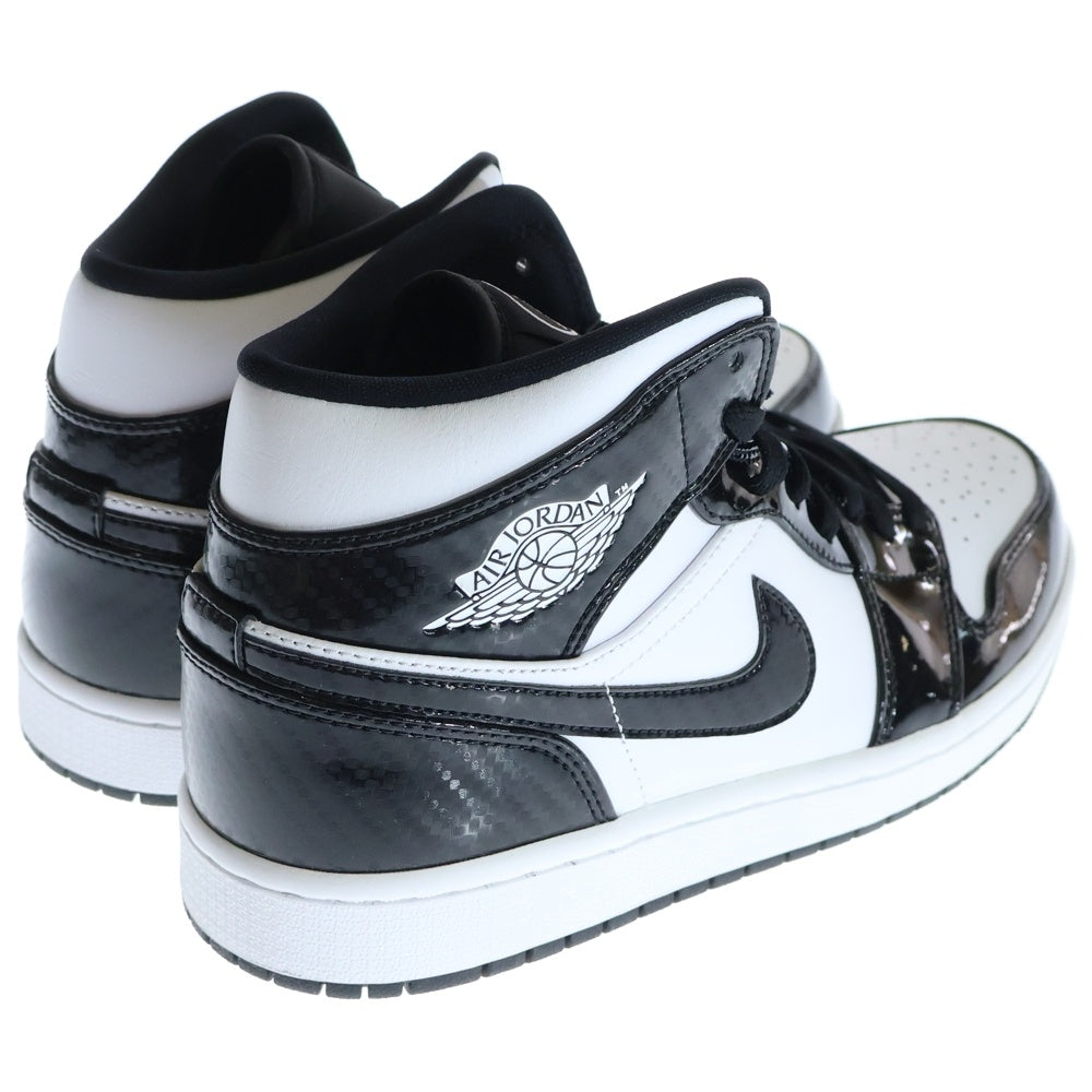 NIKE(ナイキ) AIR JORDAN 1 MID SE ALL STAR エアジョーダン1 ミッド オールスター ミッドカットスニーカー ブラック/ホワイト US10/28cm DD1649-001
