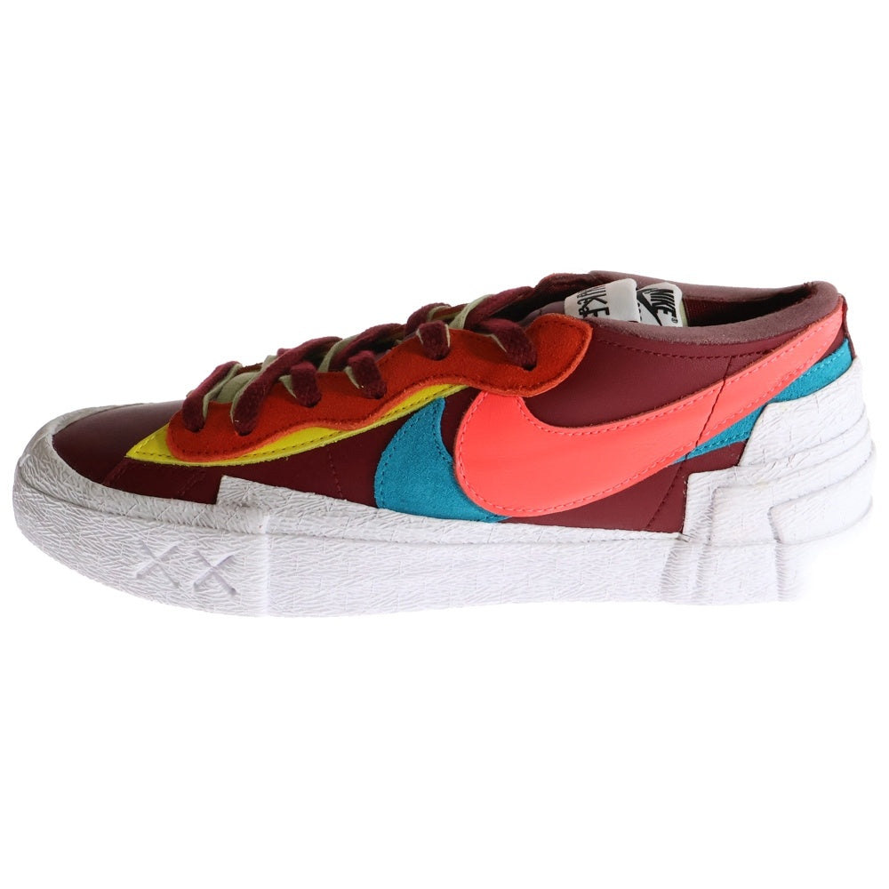 NIKE(ナイキ) ×sacai × KAWS BLAZER LOW TEAM RED サカイ カウズ ブレーザー チームレッド ローカットスニーカー マルチ US10/28cm DM7901-600