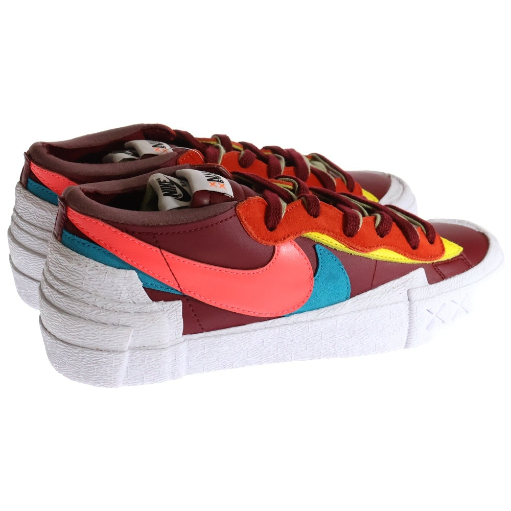 NIKE(ナイキ) ×sacai × KAWS BLAZER LOW TEAM RED サカイ カウズ ブレーザー チームレッド ローカットスニーカー マルチ US10/28cm DM7901-600
