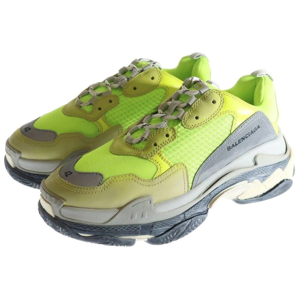 BALENCIAGA(バレンシアガ) Triple S トリプル S ダッド シューズ スニーカー イエロー 512175