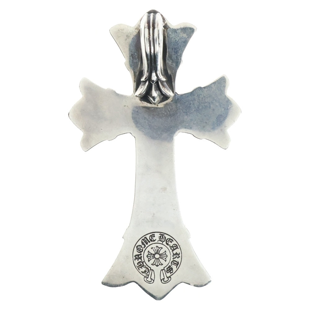CHROME HEARTS(クロムハーツ) DBL CH CRS LG ラージ ダブルCHクロスペンダントトップ シルバー BCA246