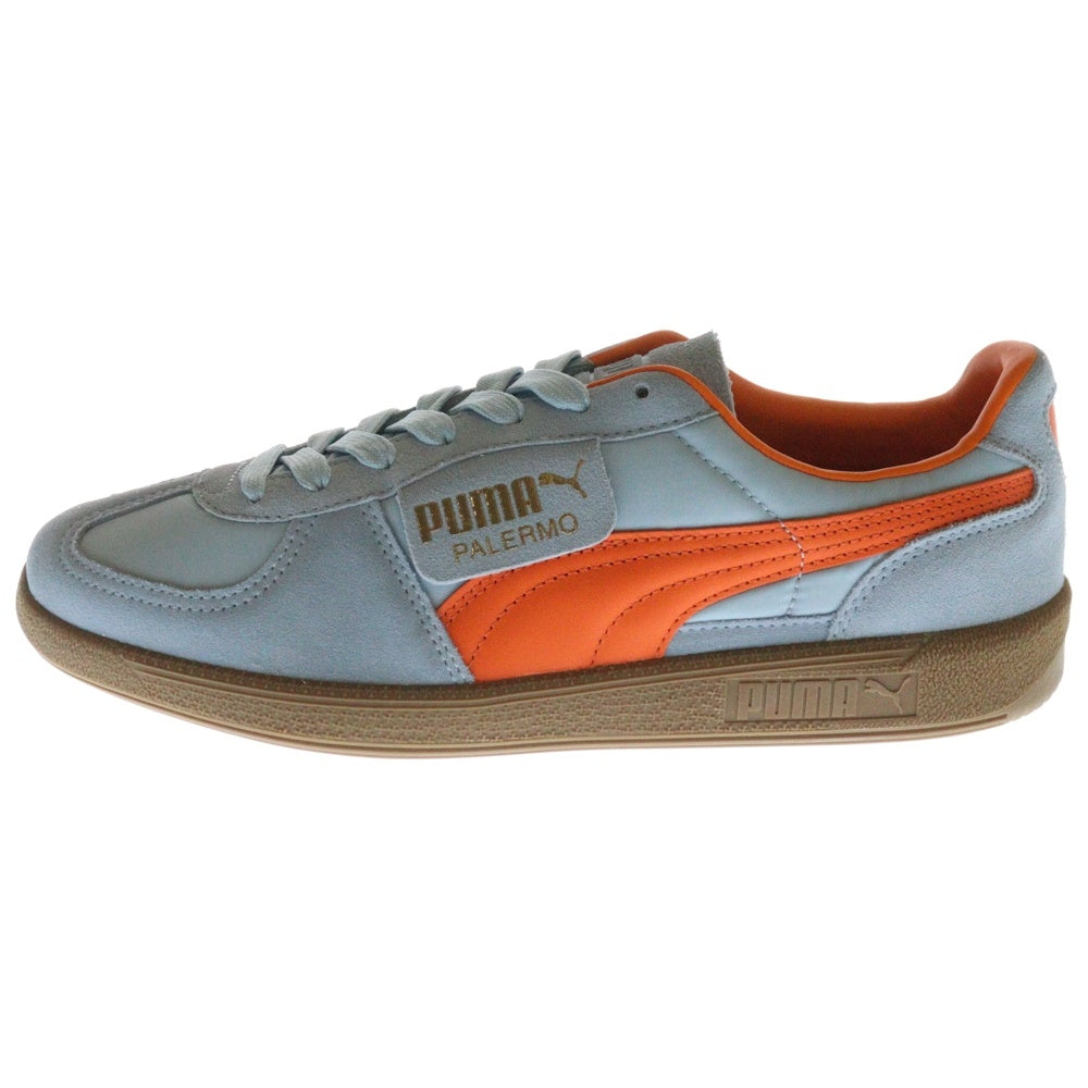 PUMA(プーマ) PALERMO OG パレルモ OG スウェードローカットスニーカー ブルー/オレンジ US9/27cm 383011-06
