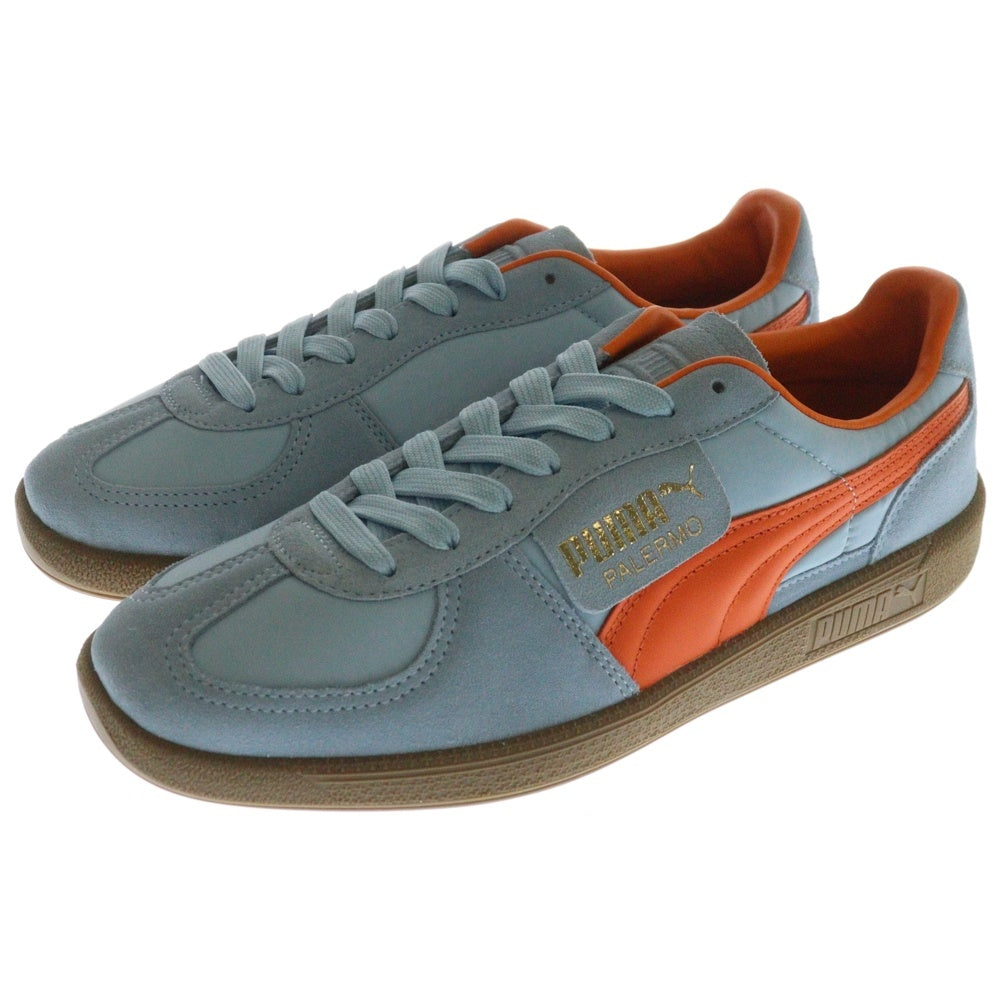 PUMA(プーマ) PALERMO OG パレルモ OG スウェードローカットスニーカー ブルー/オレンジ US9/27cm 383011-06