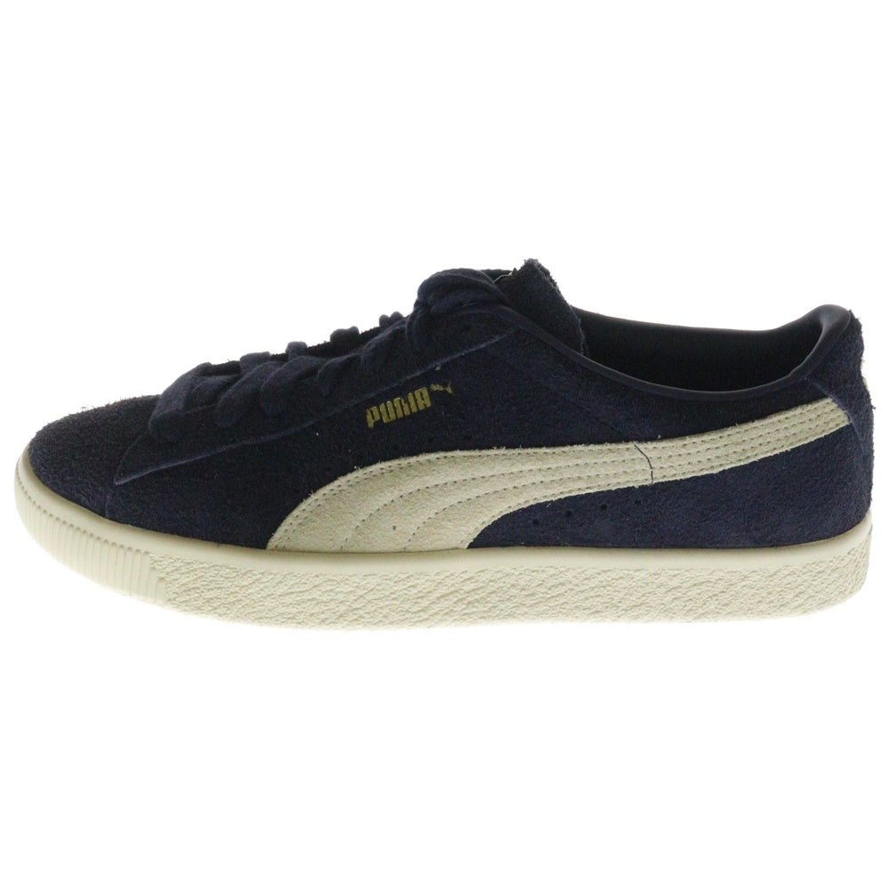 PUMA(プーマ) SUEDE VTG HAIRY スウェード ヴィンテージ へアリー スウェードローカットスニーカー ネイビー/ホワイト US9/27cm 385698-05