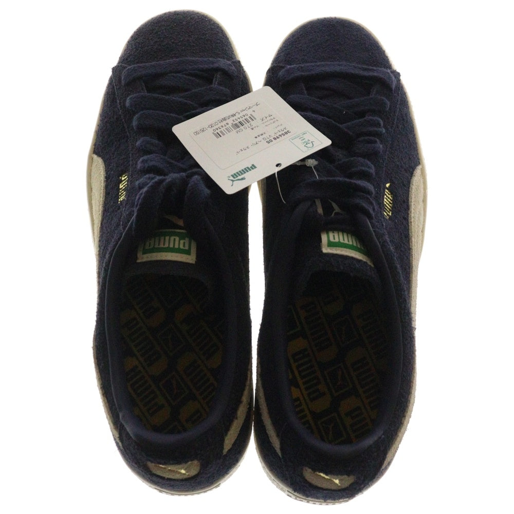 PUMA(プーマ) SUEDE VTG HAIRY スウェード ヴィンテージ へアリー スウェードローカットスニーカー ネイビー/ホワイト US9/27cm 385698-05