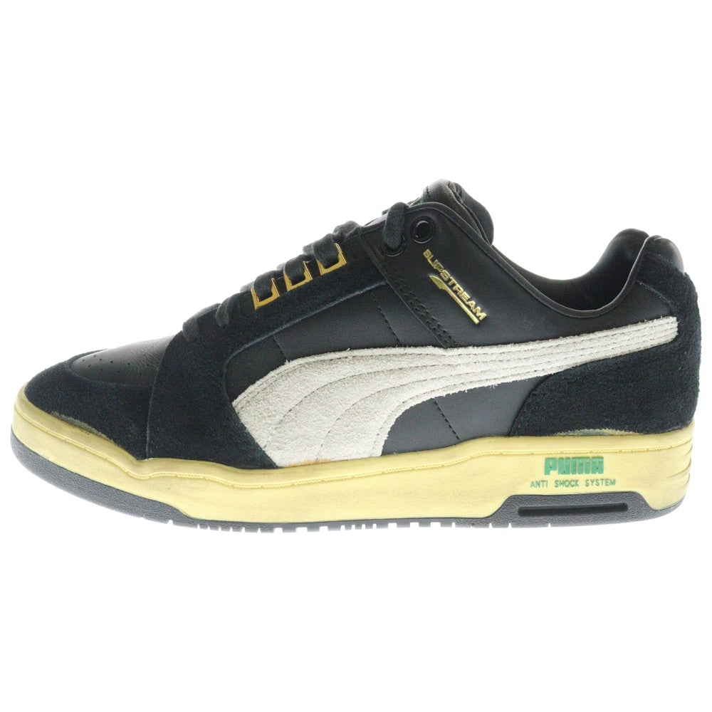 PUMA(プーマ) SLIPSTREAM LO THE NEVERWORN スリップストリーム ロウ ザ ネバーウォーン スウェードローカットスニーカー ブラック US8.5/26.5cm 384965-01