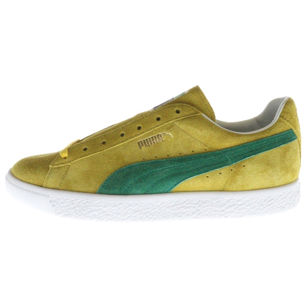 PUMA(プーマ) SUEDE VTG MIJ MC スウェード ヴィンテージ ローカットスニーカー イエロー/グリーン US8.5/26.5cm 380537-03