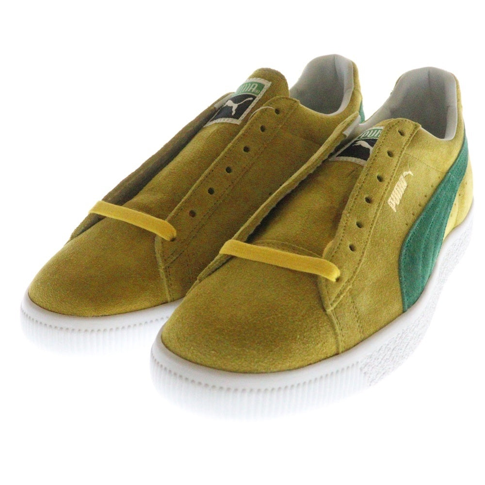 PUMA(プーマ) SUEDE VTG MIJ MC スウェード ヴィンテージ ローカットスニーカー イエロー/グリーン US8.5/26.5cm 380537-03