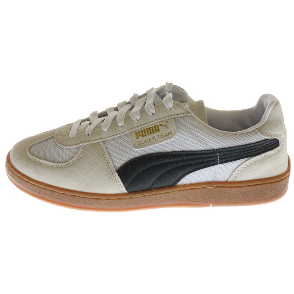 PUMA(プーマ) SUPER TEAM OG スーパーチーム OG スウェードローカットスニーカー ホワイト/ブラック US9/27cm 390424-09
