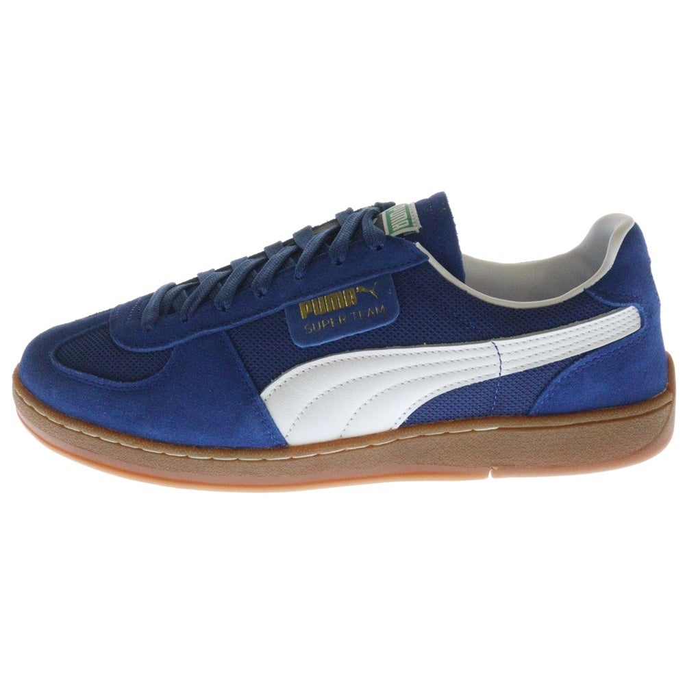 PUMA(プーマ) SUPER TEAM OG スーパーチーム OG スウェードローカットスニーカー ブルー/ホワイト US9/27cm 390424-02