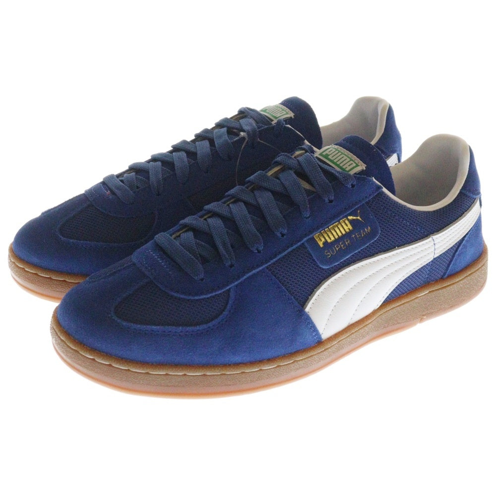 PUMA(プーマ) SUPER TEAM OG スーパーチーム OG スウェードローカットスニーカー ブルー/ホワイト US9/27cm 390424-02