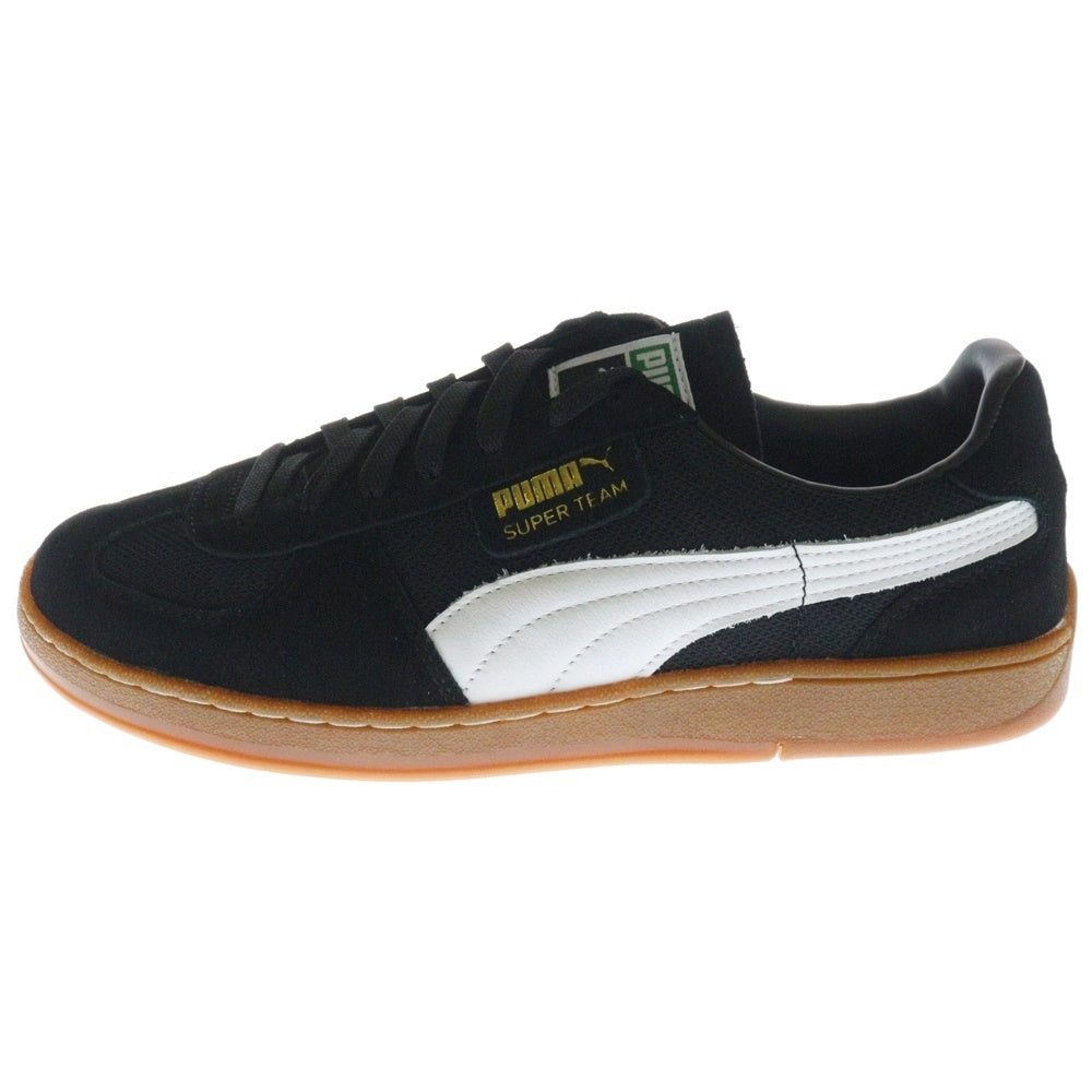 PUMA(プーマ) SUPER TEAM OG スーパーチーム OG スウェードローカットスニーカー ブラック/ホワイト US9/27cm 390424-08