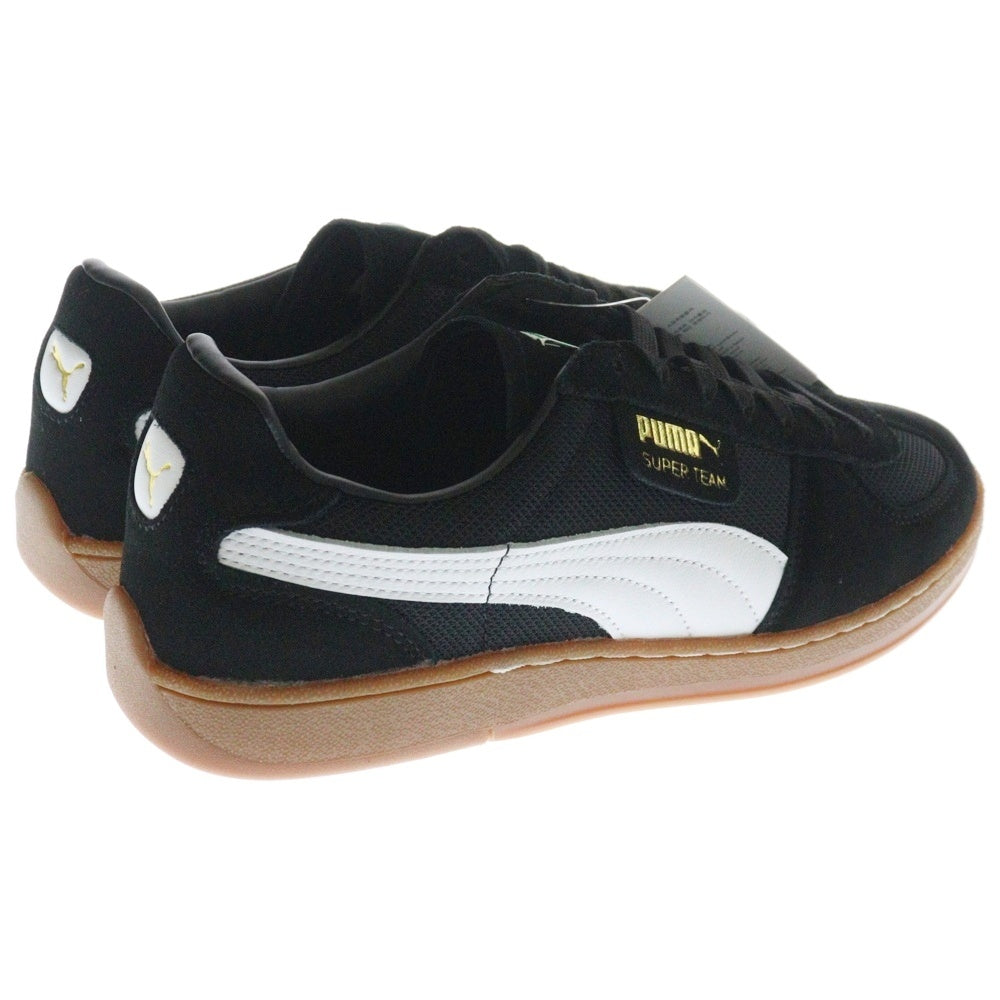 PUMA(プーマ) SUPER TEAM OG スーパーチーム OG スウェードローカットスニーカー ブラック/ホワイト US9/27cm 390424-08