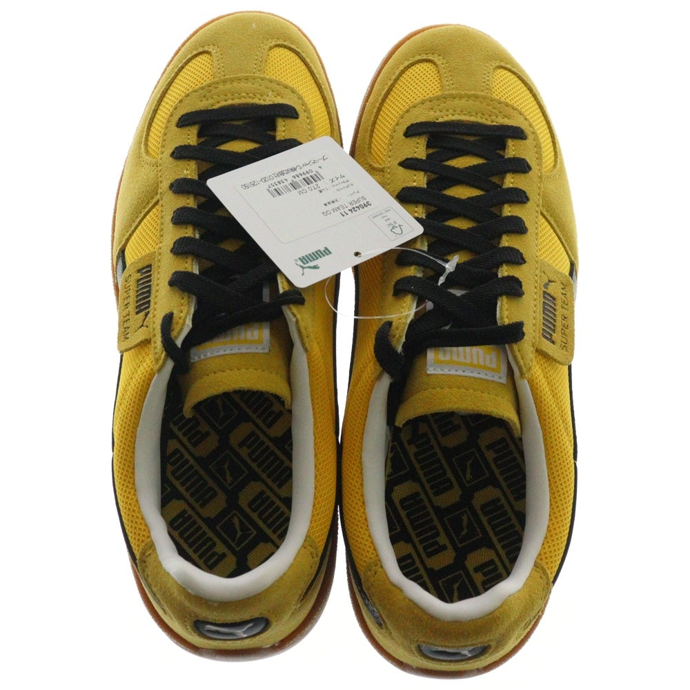 PUMA(プーマ) SUPER TEAM OG スーパーチーム OG スウェードローカットスニーカー イエロー/ブラック US9/27cm 390424-11