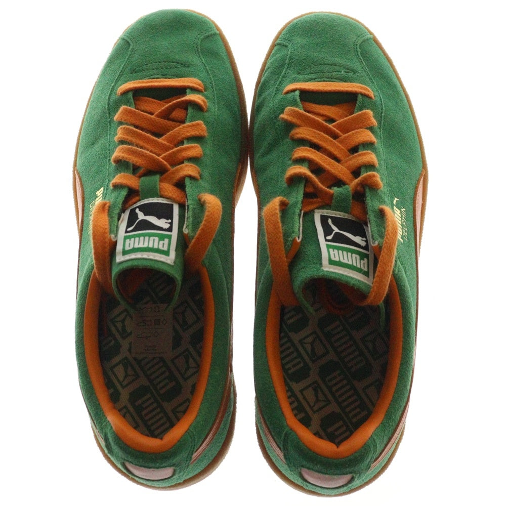 PUMA(プーマ) DELPHIN OG デルフィン OG スウェードローカットスニーカー グリーン/オレンジ US9/27cm 374980-03