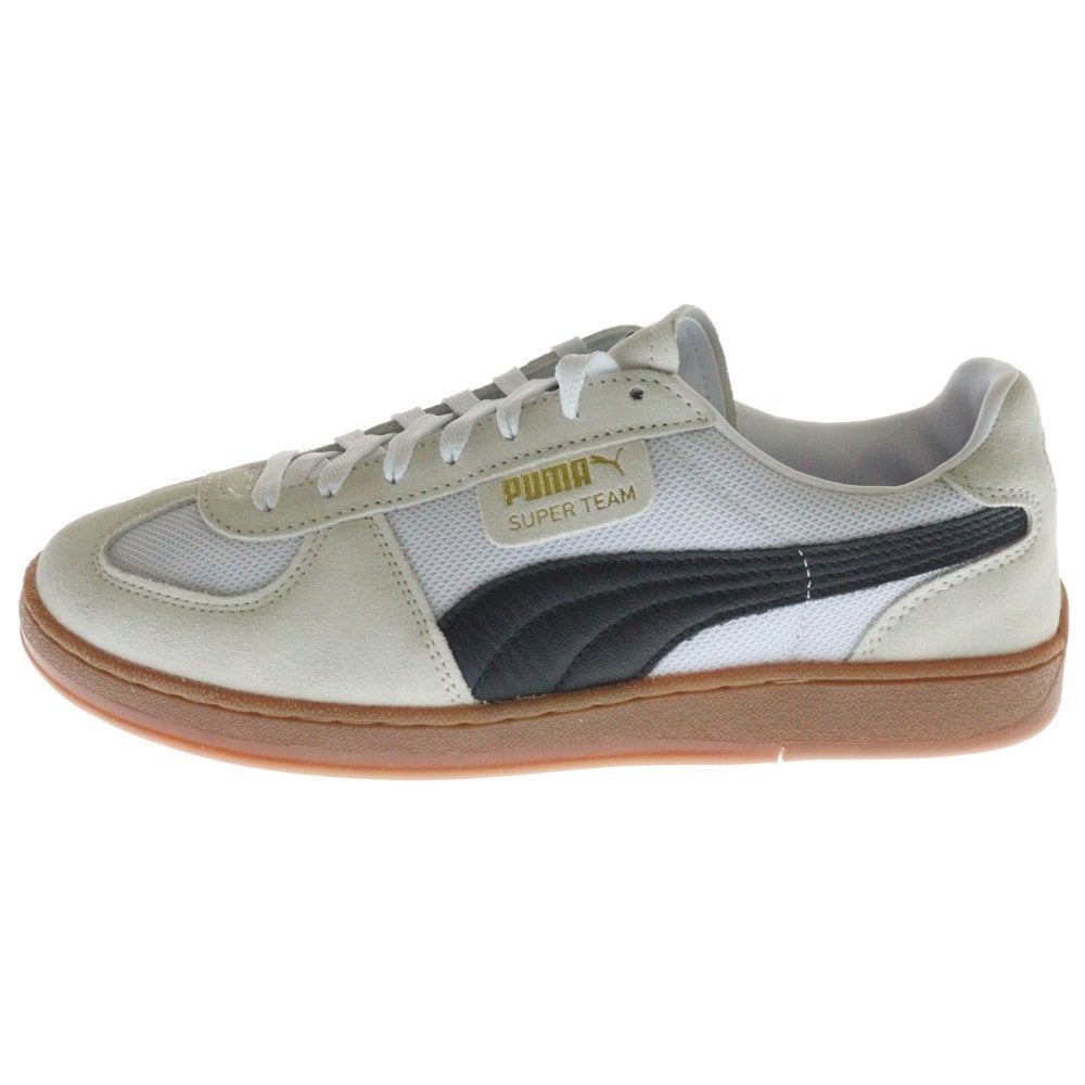 PUMA(プーマ) SUPER TEAM OG スーパーチーム OG スウェードローカットスニーカー ホワイト/ブラック US9/27cm 390424-09