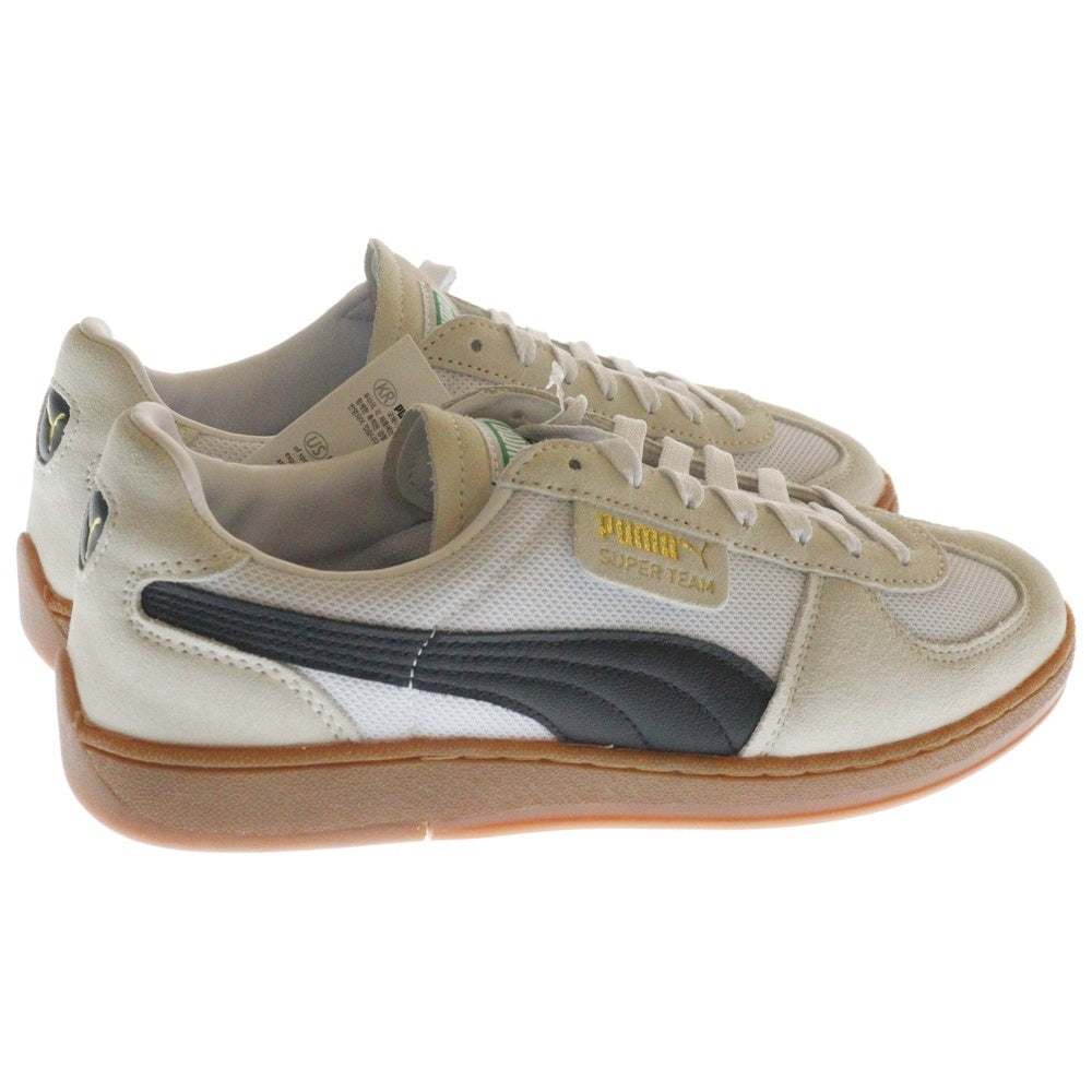 PUMA(プーマ) SUPER TEAM OG スーパーチーム OG スウェードローカットスニーカー ホワイト/ブラック US9/27cm 390424-09