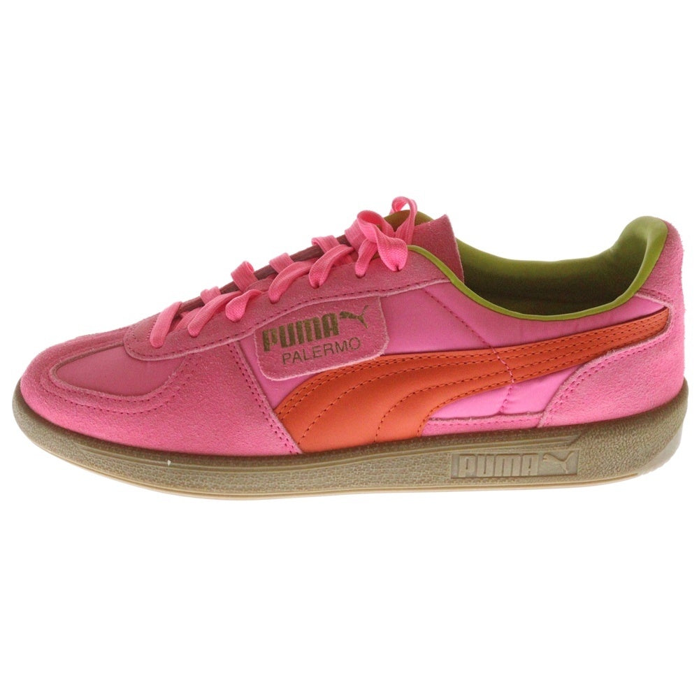 PUMA(プーマ) PALERMO OG パレルモ OG スウェードローカットスニーカー ピンク/オレンジ US9.5/27.5cm 392087-01