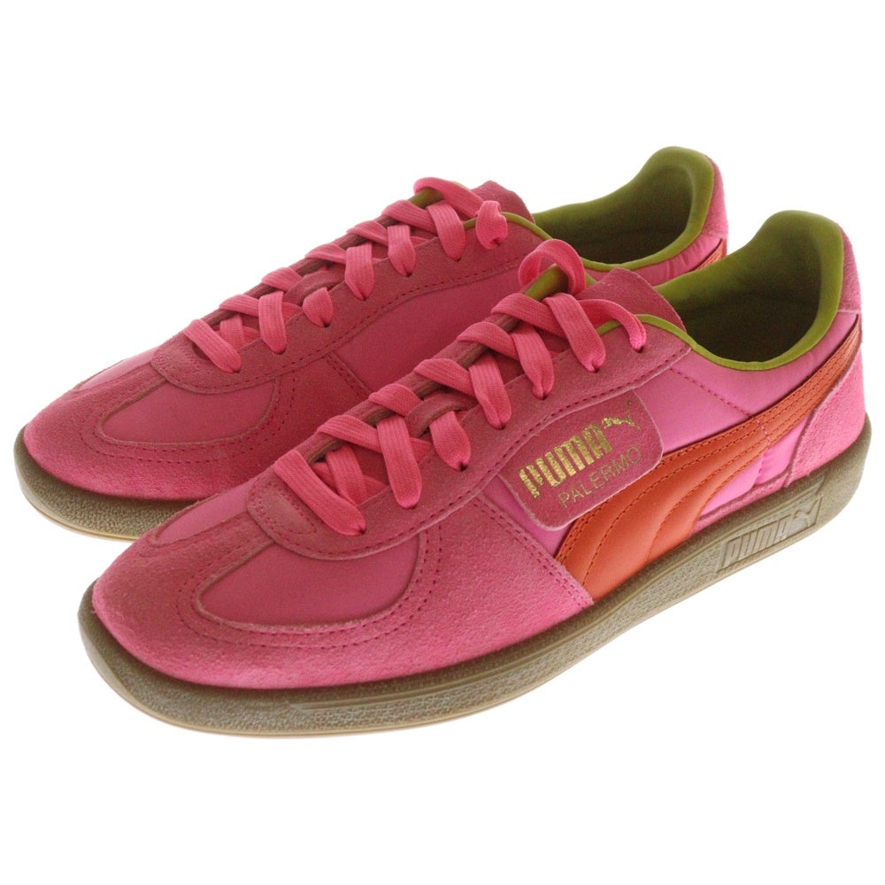 PUMA(プーマ) PALERMO OG パレルモ OG スウェードローカットスニーカー ピンク/オレンジ US9.5/27.5cm 392087-01