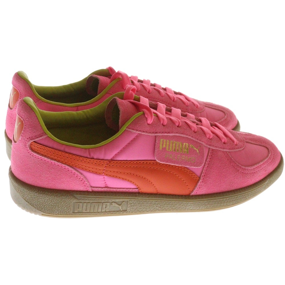 PUMA(プーマ) PALERMO OG パレルモ OG スウェードローカットスニーカー ピンク/オレンジ US9.5/27.5cm 392087-01