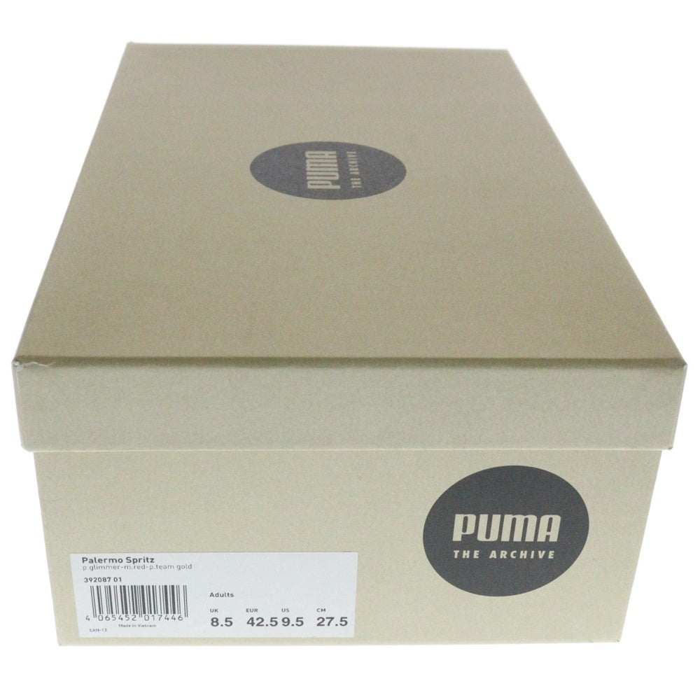 PUMA(プーマ) PALERMO OG パレルモ OG スウェードローカットスニーカー ピンク/オレンジ US9.5/27.5cm 392087-01