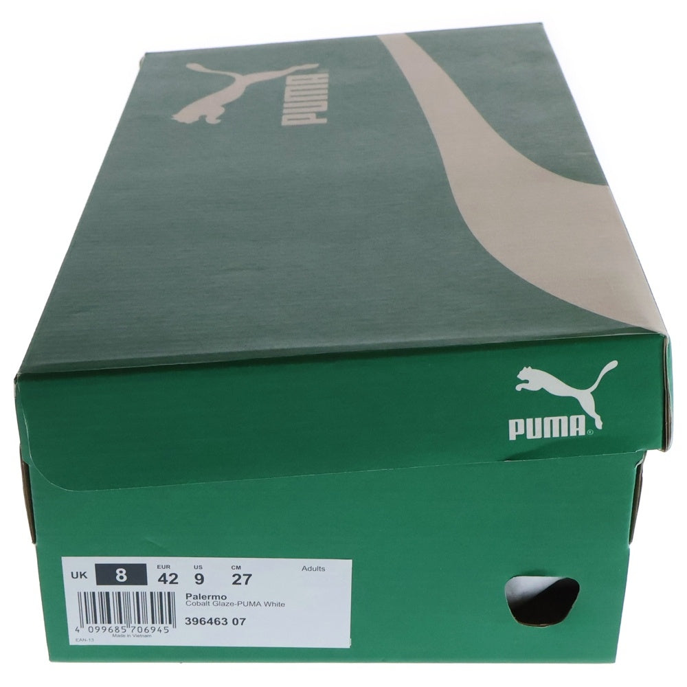 PUMA(プーマ) PALERMO OG パレルモ OG スウェードローカットスニーカー ブルー/ホワイト US9/27cm 396463-07