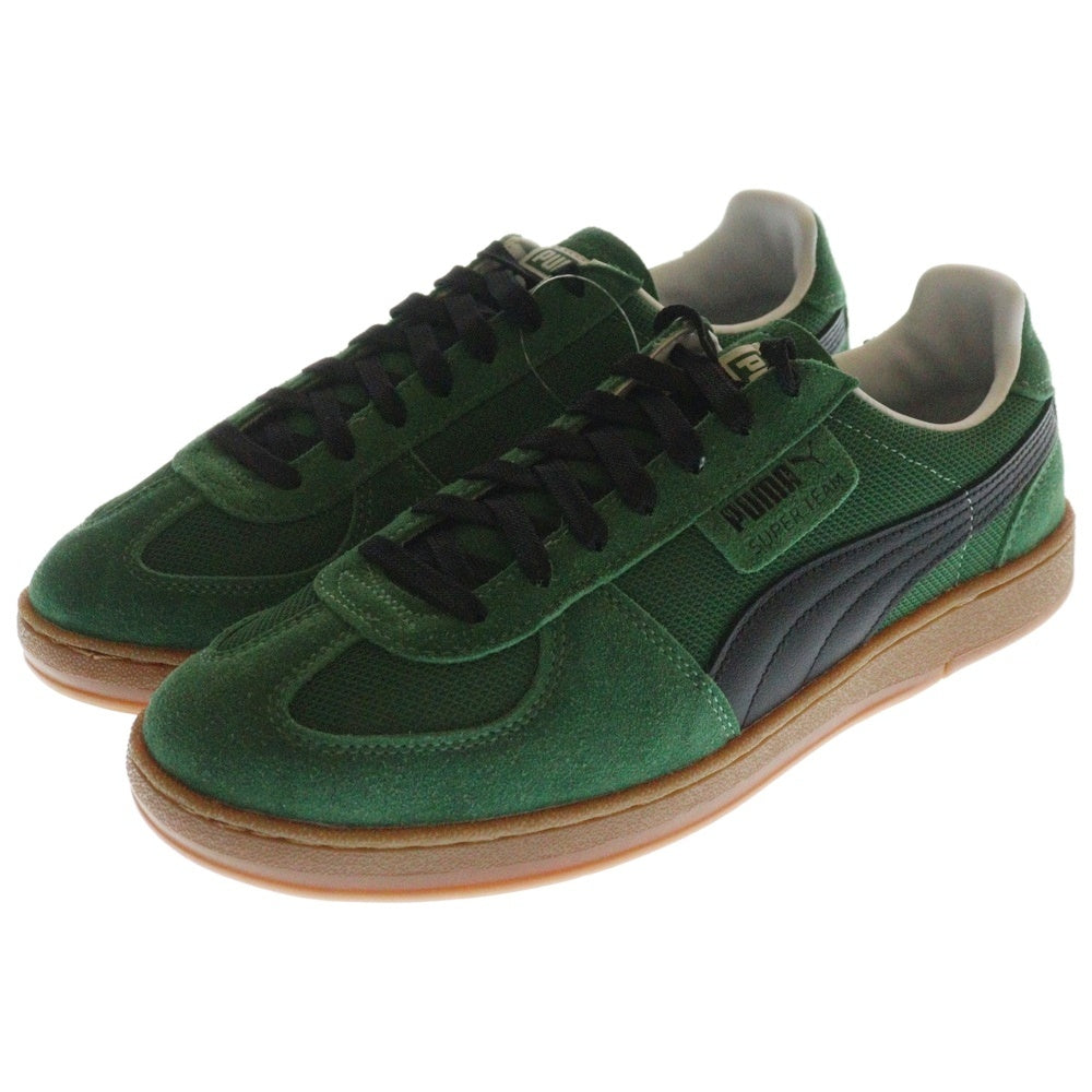 PUMA(プーマ) SUPER TEAM OG スーパーチーム OG スウェードローカットスニーカー グリーン/ブラック US9/27cm 390424-10