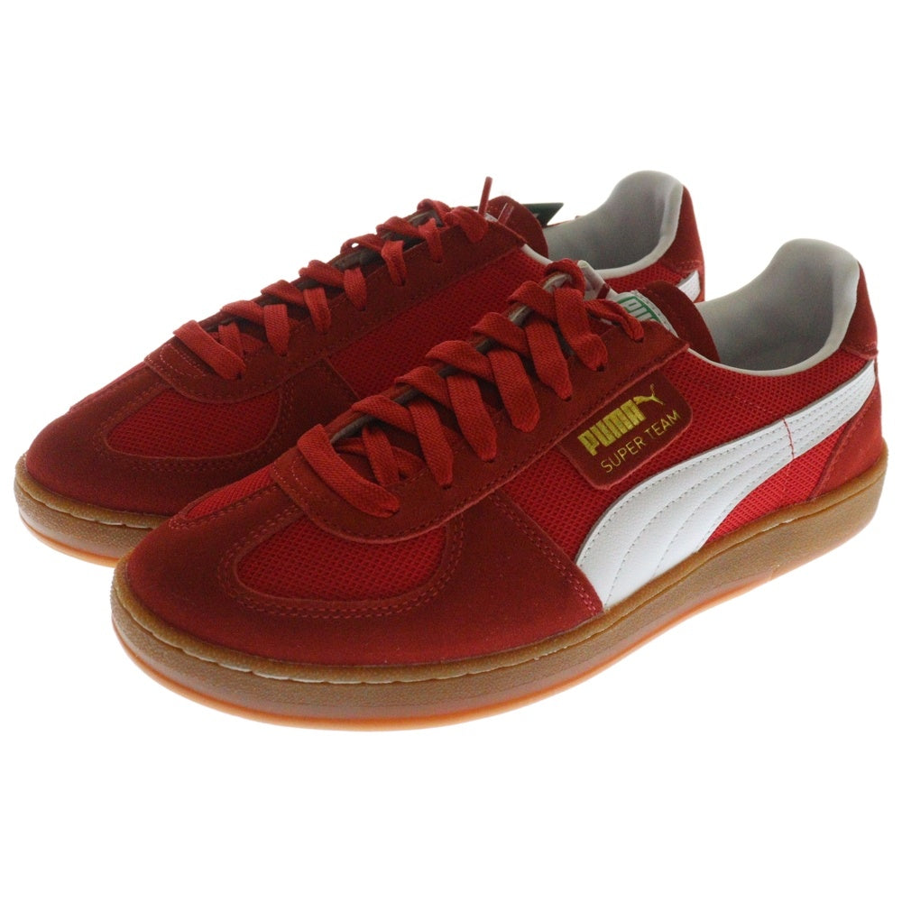 PUMA(プーマ) SUPER TEAM OG スーパーチーム OG スウェードローカットスニーカー レッド/ホワイト US8.5/26.5cm 390424-01