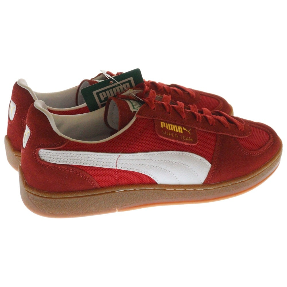 PUMA(プーマ) SUPER TEAM OG スーパーチーム OG スウェードローカットスニーカー レッド/ホワイト US8.5/26.5cm 390424-01